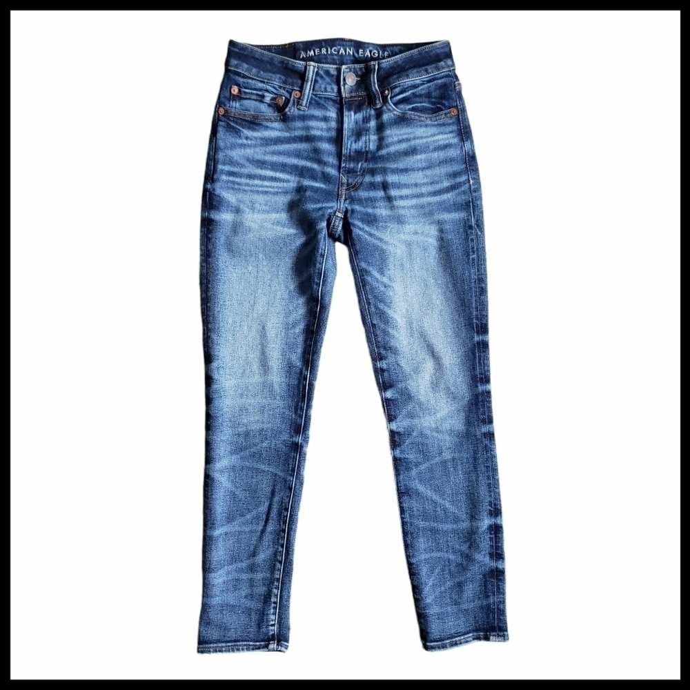 American Eagle Slim Faded Jeans
